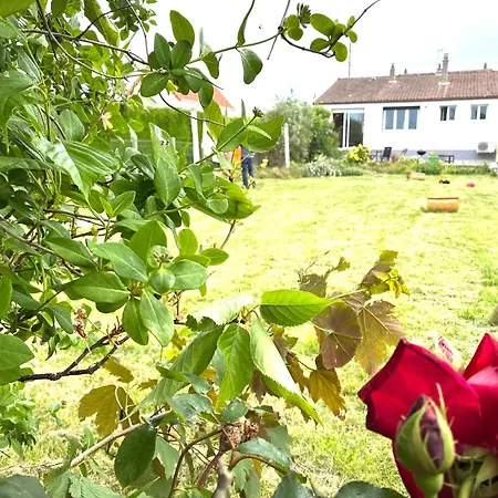 De La Chapelle, Maison 6 Pers Avec Grand Jardin Clos Expo Sud דייפ